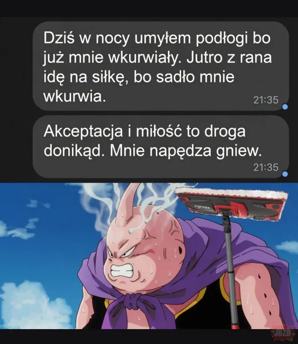 Jestem chodząca furią