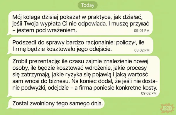 Jesteś tylko rubryką w excelu