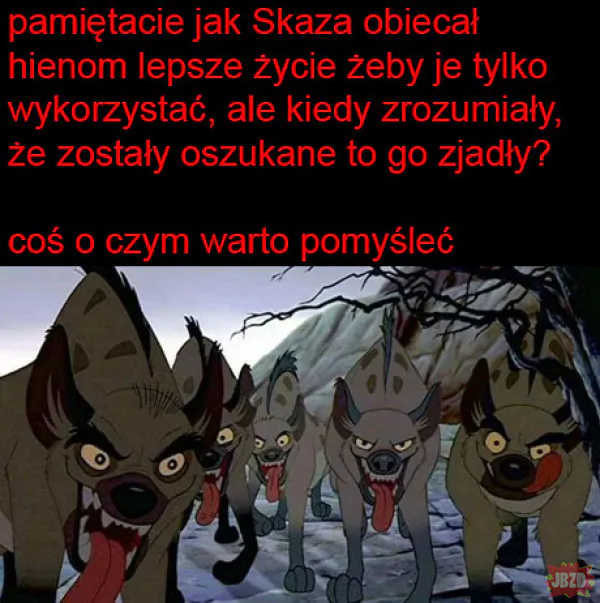 Hieny sa w czym od nas lepsze
