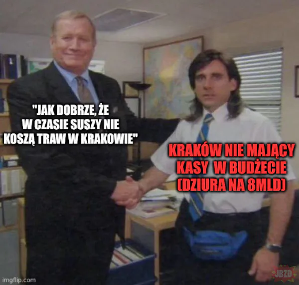 Kraków zarósł niczym stepy akermańskie