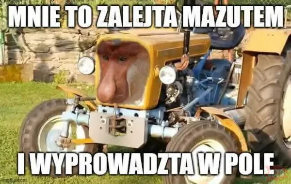 stary ale to traktor