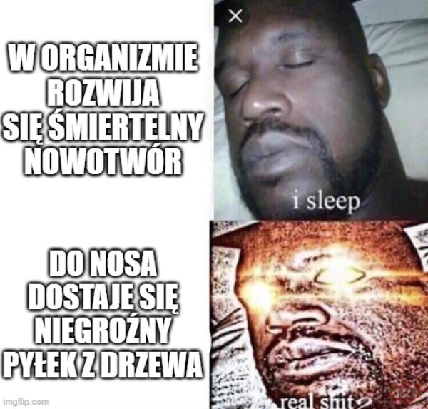 Układ odpornościowy be like