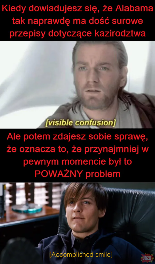Uff, na szczęście dalej można śmiać się z Alabamy