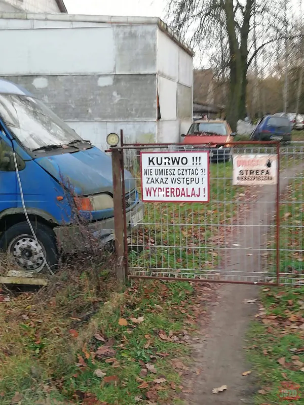 Znaleziono dom dzidowca