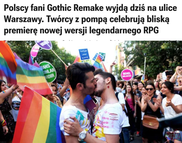 Litera "G" w LGBT to Gothic