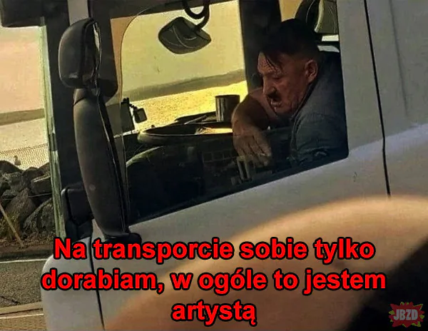 Jak będą zasiłki dla artystów to będzie mógł w pełni skupić się na sztuce.