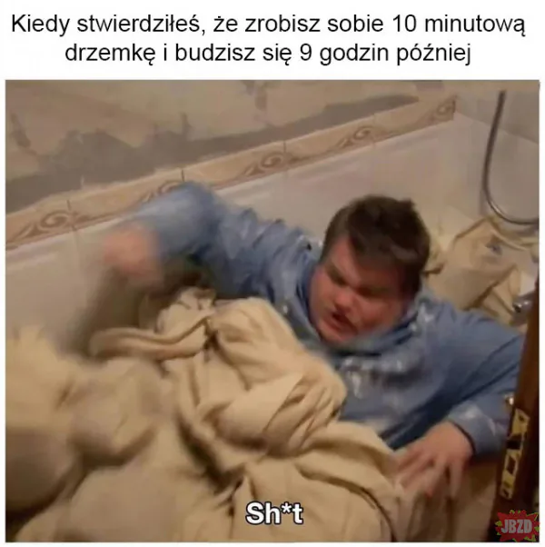 Tylko na chwilę oko przymkłem