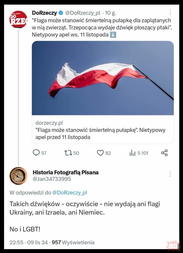 Flaga Izreaela to gwiazda Remfana, poganskiego bożka.>