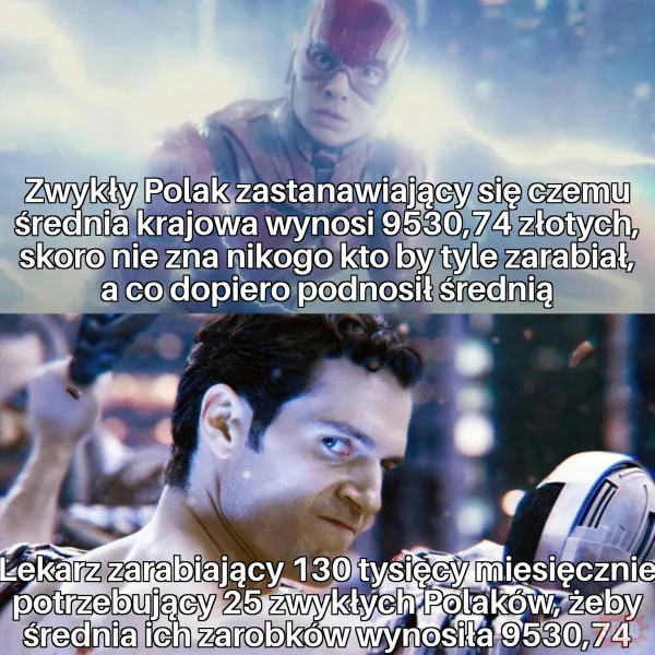 Średnia krajowa xD