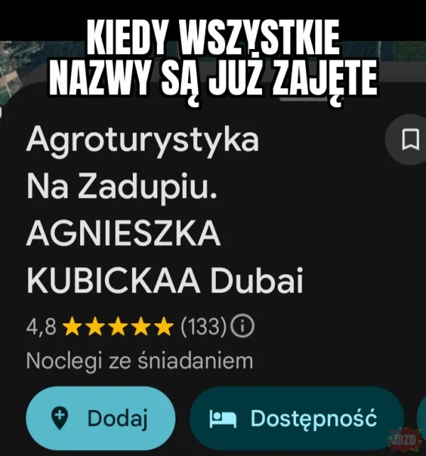 Pewnie jeszcze w chuj daleko