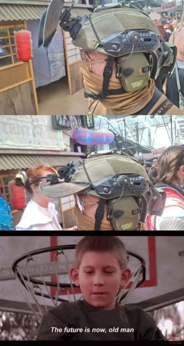The future is now, old man