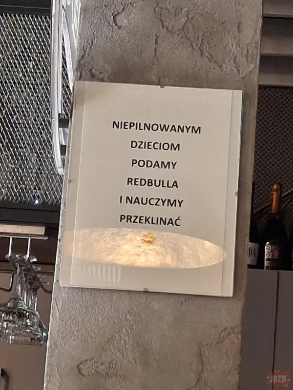 Wypatrzone w pewnej restauracji