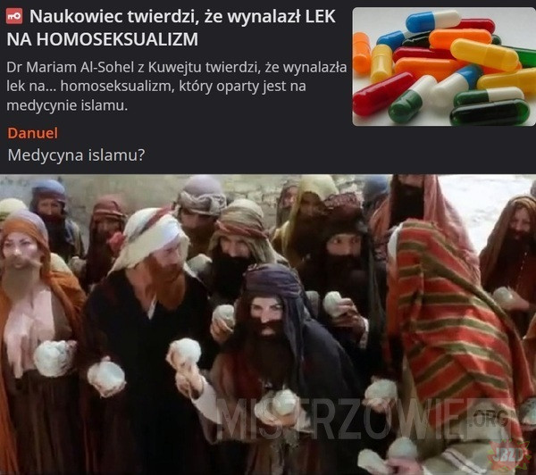 Lek dla dzidowców, zwłaszcza tych od migających odbytów>