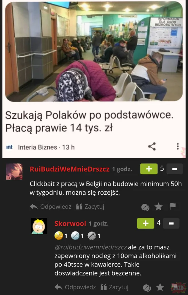 Nieważne że nie płacą, najważniejsze są doświadczenia
