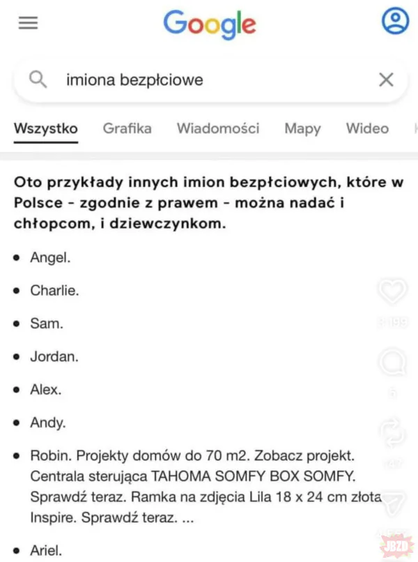 Długie to imie