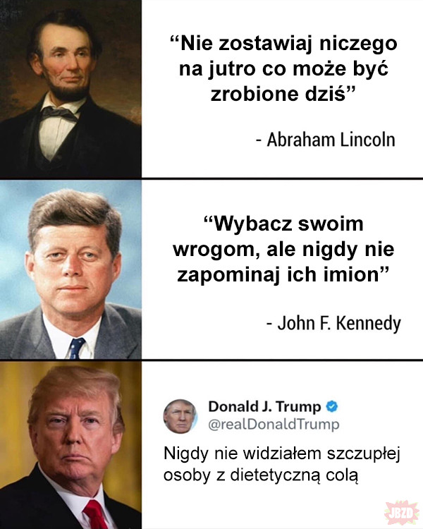 Cytaty wielkich prezydentów>