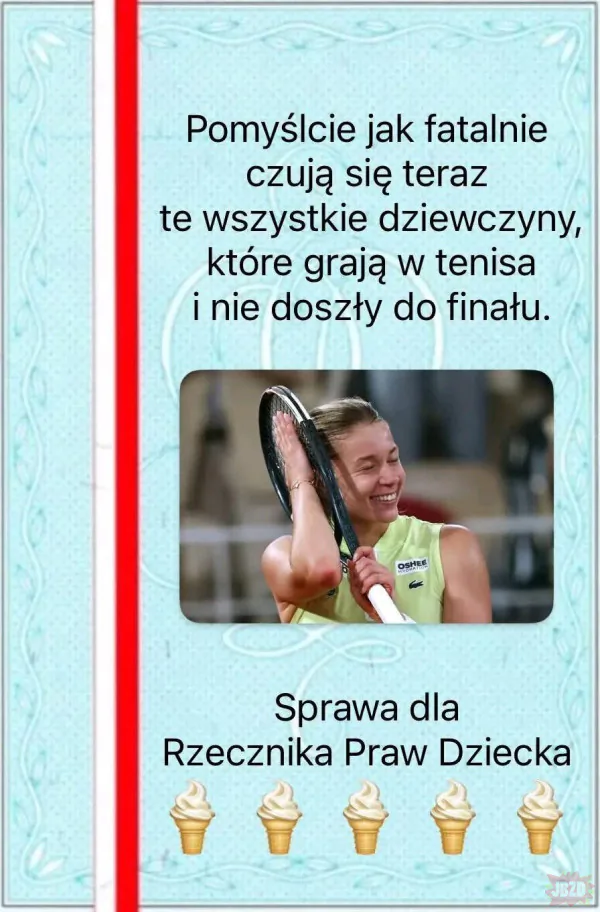 Maja podpadłaś... pomyślałaś o tych wszystkich, które nie doszły do finału? Pomyślałaś?