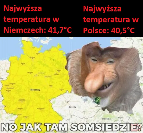 Niech dopierdoli jeszcze parę stopni