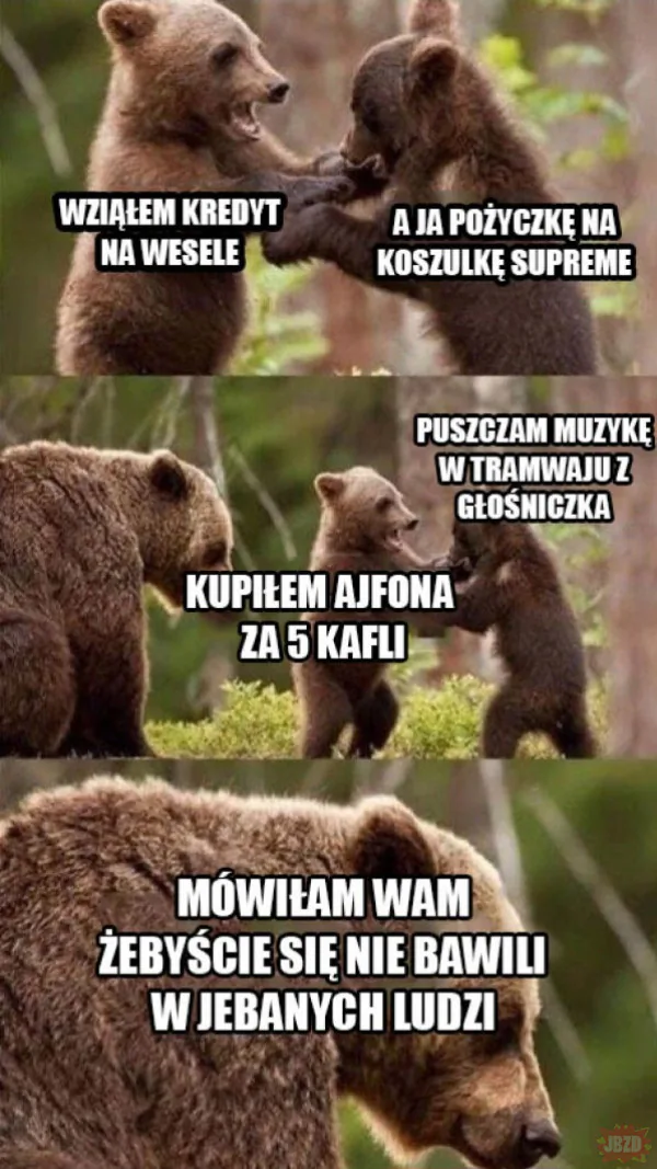 Ja juz sie niechce bawić