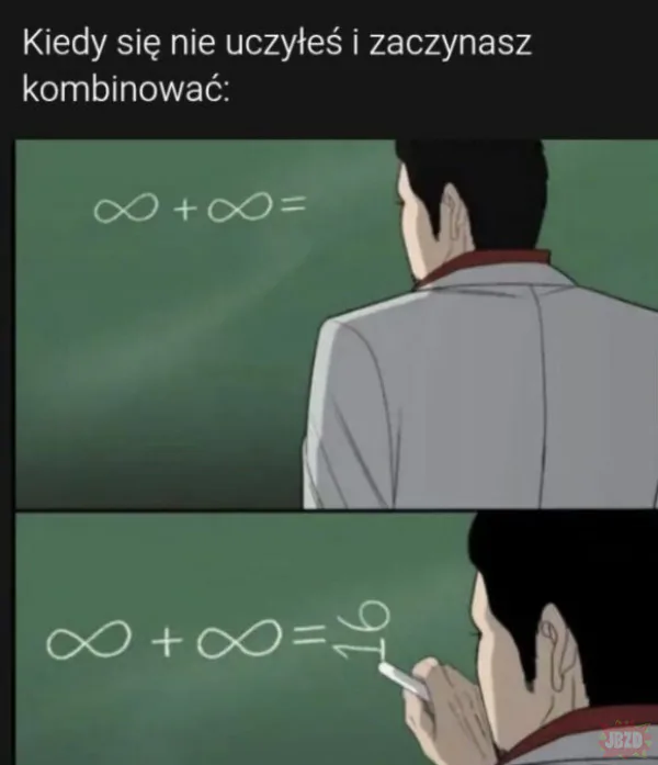 Ta nauczycielka to jakaś jebnięta jest.