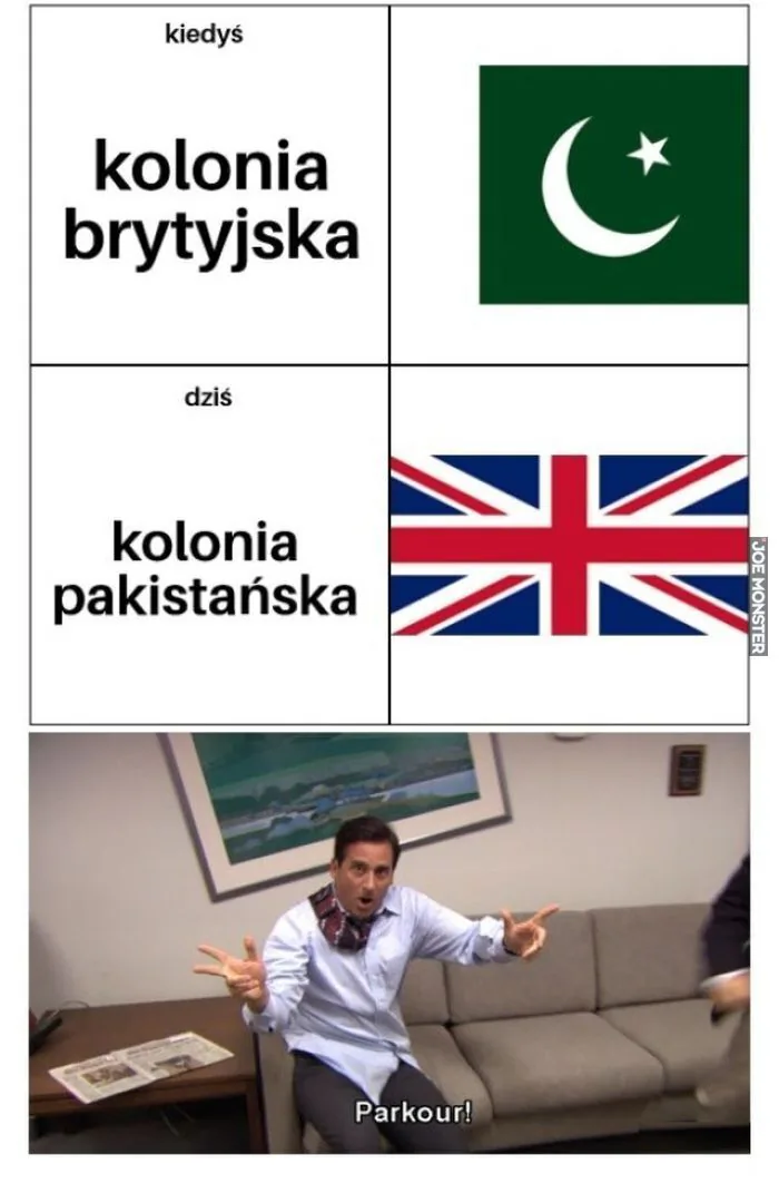 kiedyś kolonia brytyjska dziś kolonia pakistańska Parkour!