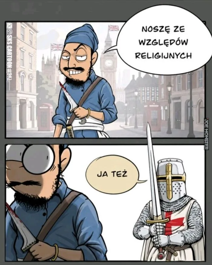 NOSZĘ ZE WZGLĘDÓW RELIGIJNYCH
JA TEŻ