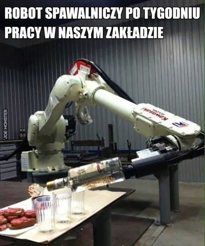 ROBOT SPAWALNICZY PO TYGODNIU PRACY W NASZYM ZAKŁADZIE