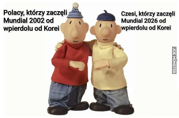Polacy, którzy zaczęli Mundial 2002 od wpierdolu od Korei Czesi, którzy zaczęli Mundial 2026 od wpierdolu od Korei