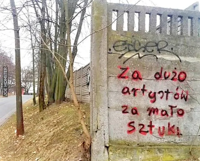 Za dużo artystów za mało sztuki