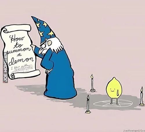 How to summon a demon lemon>