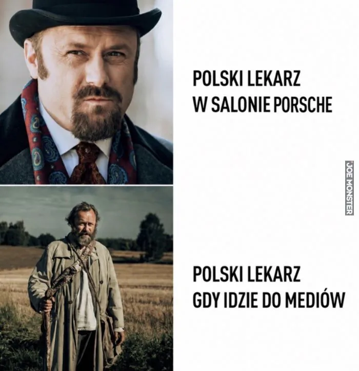 POLSKI LEKARZ W SALONIE PORSCHE
POLSKI LEKARZ GDY IDZIE DO MEDIÓW