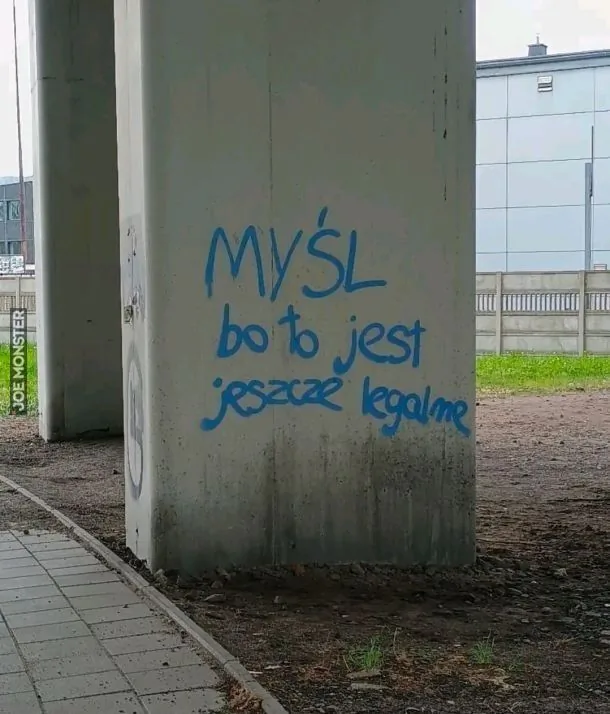 MYŚL bo to jest jeszcze legalne