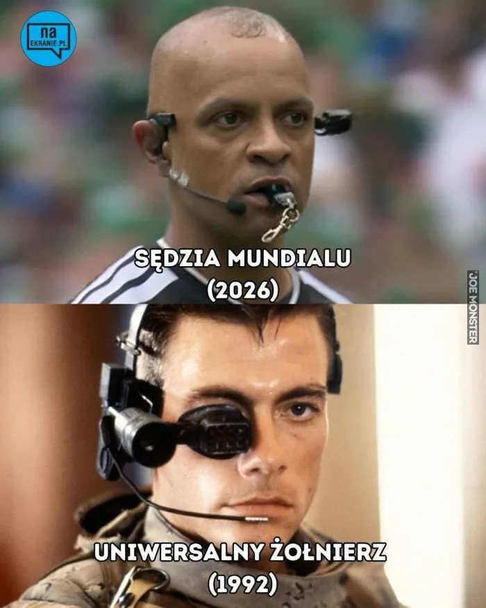 SĘDZIA MUNDIALU (2026)
UNIWERSALNY ŻOŁNIERZ (1992)