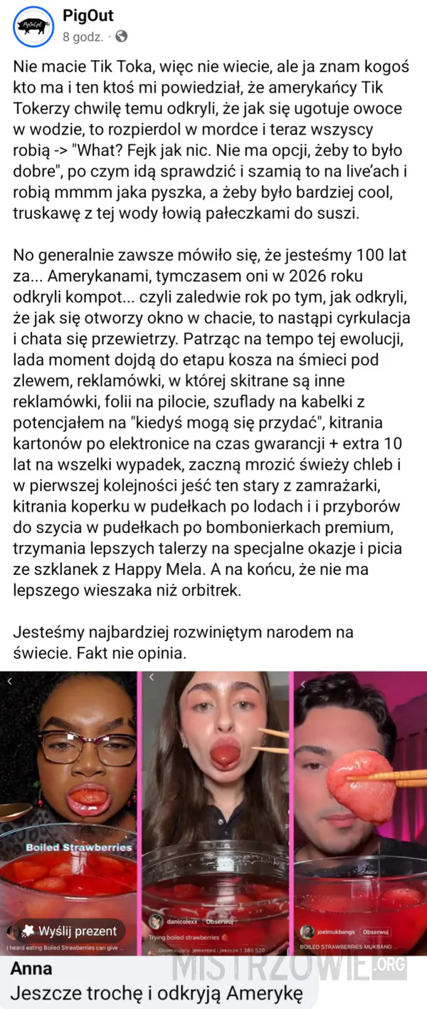 Znalazłam to... –
