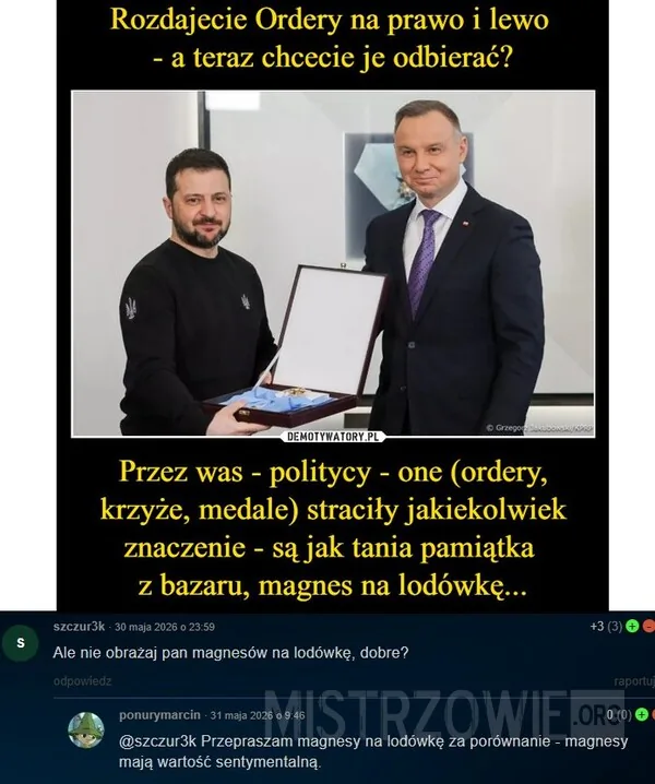 Prowadził po... –