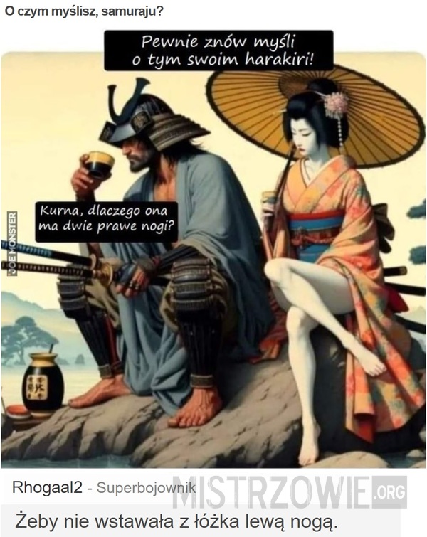O czym myślisz, samuraju? –>