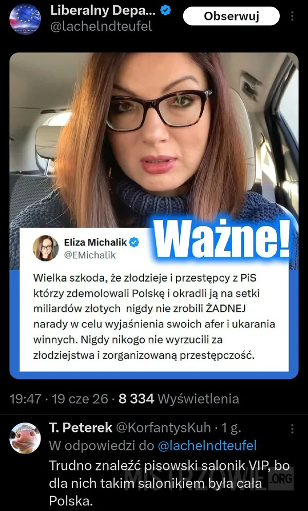 Ale dobra siekiera –