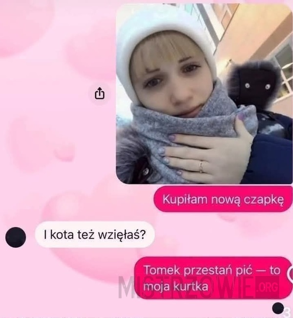 Nowa czapka –>