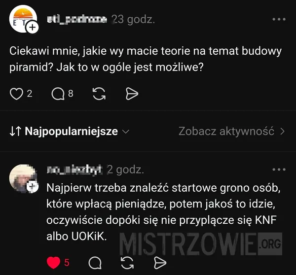 Pinky i Mózg - wersja ministerialna –