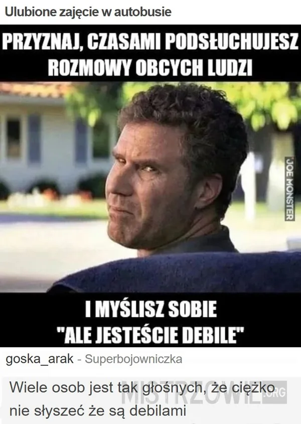 Co za bezczelność! –