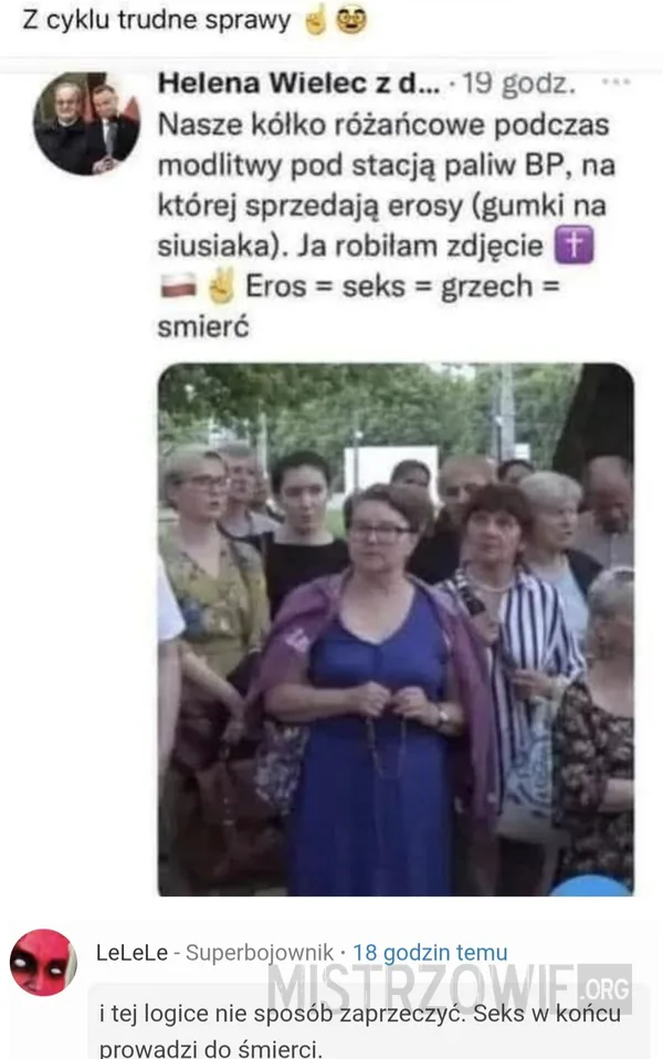 Nic słodszego... –