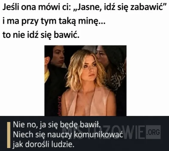 Jeśli pokłócimy... –