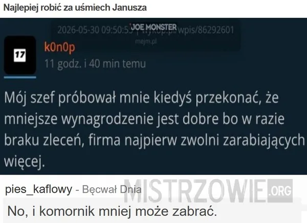 Kruk krukowi oka nie wykole –