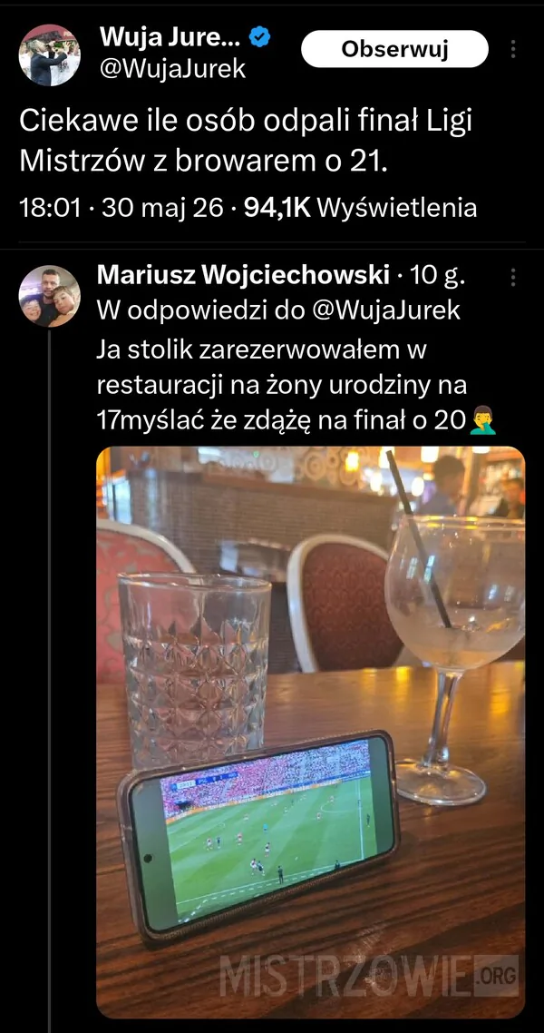 Czy znacie kogoś, kto na... –